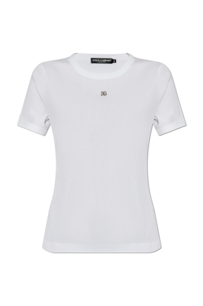 Dolce & Gabbana T-shirt with logo | Women's Clothing | Vitkac